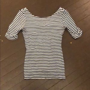 Cozy banana republic stripped t